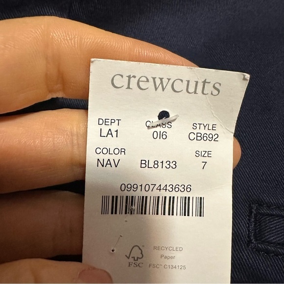 J crew navy Kids' classic-fit stretch chino pant - Picture 4 of 4